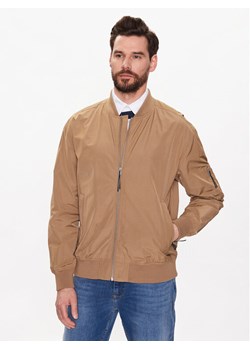 Lindbergh Kurtka bomber 30-321000 Brązowy Regular Fit ze sklepu MODIVO w kategorii Kurtki męskie - zdjęcie 181137793