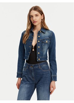Elisabetta Franchi Kurtka jeansowa BJ-37I-51E2-V620 Niebieski Regular Fit ze sklepu MODIVO w kategorii Kurtki damskie - zdjęcie 181137822