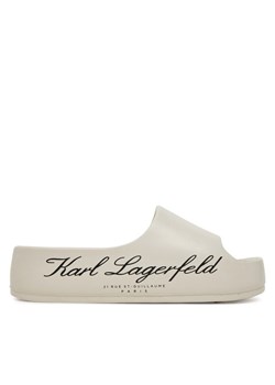 KARL LAGERFELD Klapki Kobo II KL86000 Biały - id: 0000305072535 - marki Karl Lagerfeld - 181137874 KARL LAGERFELD Klapki Kobo II KL86000 Biały ze sklepu MODIVO w kategorii Klapki damskie - zdjęcie 181137874