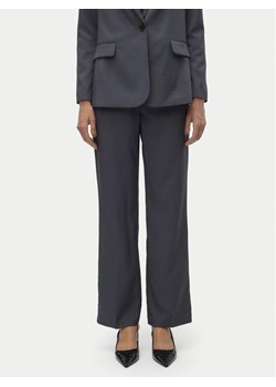 Vero Moda Spodnie materiałowe Rita 10301554 Szary Wide Leg ze sklepu MODIVO w kategorii Spodnie damskie - zdjęcie 181137930