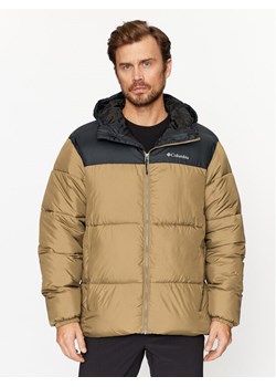 Columbia Kurtka zimowa Puffect™ Hooded Jacket Brązowy Regular Fit ze sklepu MODIVO w kategorii Kurtki męskie - zdjęcie 181137980