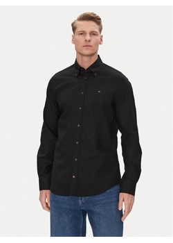 Tommy Hilfiger Koszula MW0MW38658 Czarny Slim Fit ze sklepu MODIVO w kategorii Koszule męskie - zdjęcie 181138162