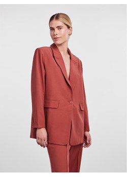 YAS Marynarka 26030762 Brązowy Regular Fit ze sklepu MODIVO w kategorii Marynarki damskie - zdjęcie 181138204