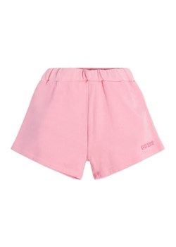 Guess Szorty materiałowe K3GD11 KA6R3 Różowy Regular Fit ze sklepu MODIVO w kategorii Spodenki dziewczęce - zdjęcie 181138304