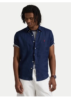 Polo Ralph Lauren Koszula 710968912001 Granatowy Custom Fit ze sklepu MODIVO w kategorii Koszule męskie - zdjęcie 181138402