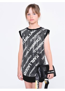 Karl Lagerfeld Kids Sukienka elegancka Z12242 D Czarny Regular Fit ze sklepu MODIVO w kategorii Sukienki dziewczęce - zdjęcie 181138411