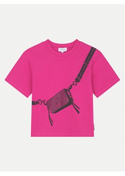 Marc Jacobs T-Shirt W60388 D Różowy Regular Fit - id: 0000304185687 - marki Marc Jacobs - 181138431 Marc Jacobs T-Shirt W60388 D Różowy Regular Fit ze sklepu MODIVO w kategorii Bluzki dziewczęce - zdjęcie 181138431