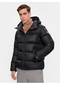 Colmar Kurtka puchowa Waxed 1271 3XW Czarny Regular Fit ze sklepu MODIVO w kategorii Kurtki męskie - zdjęcie 181138490