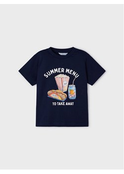 Mayoral T-Shirt 3012 Granatowy Regular Fit ze sklepu MODIVO w kategorii T-shirty chłopięce - zdjęcie 181138550