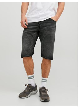 Jack&Jones Szorty jeansowe Scale 12223991 Czarny Regular Fit ze sklepu MODIVO w kategorii Spodenki męskie - zdjęcie 181138621