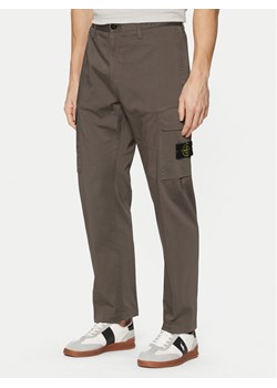 Stone Island Spodnie materiałowe 811533908 Zielony Regular Fit - id: 0000305168221 - marki Stone Island - 181138624 Stone Island Spodnie materiałowe 811533908 Zielony Regular Fit ze sklepu MODIVO w kategorii Spodnie męskie - zdjęcie 181138624