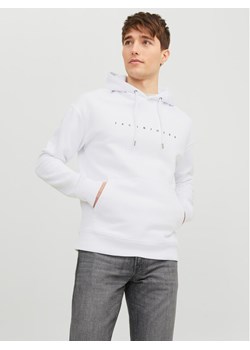 Jack&Jones Bluza 12233972 Biały Relaxed Fit ze sklepu MODIVO w kategorii Bluzy męskie - zdjęcie 181138654