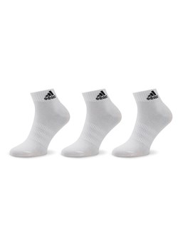 adidas Zestaw 3 par wysokich skarpet damskich T Spw Ank 3P HT3468 Biały ze sklepu MODIVO w kategorii Skarpetki damskie - zdjęcie 181138672