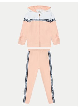 Guess Dres K5RG02 KA6R4 Różowy Regular Fit - id: 0000304574290 - marki Guess - 181138690 Guess Dres K5RG02 KA6R4 Różowy Regular Fit ze sklepu MODIVO w kategorii Dresy dziewczęce - zdjęcie 181138690