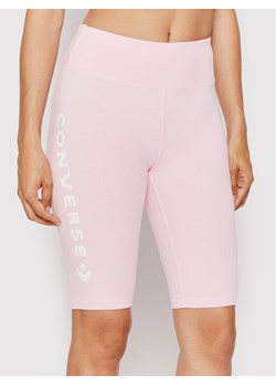 Converse Kolarki 10023211-A01 Różowy Slim Fit ze sklepu MODIVO w kategorii Szorty - zdjęcie 181138931
