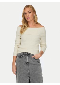 ONLY Sweter Katia 15311830 Écru Regular Fit ze sklepu MODIVO w kategorii Swetry damskie - zdjęcie 181138962