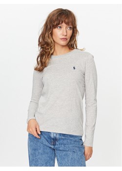 Polo Ralph Lauren Bluzka 211898699004 Szary Regular Fit ze sklepu MODIVO w kategorii Bluzki damskie - zdjęcie 181138973