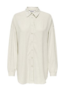 ONLY Koszula Siesta 15347208 Beżowy Oversize ze sklepu MODIVO w kategorii Koszule damskie - zdjęcie 181139144