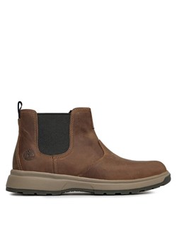 Timberland Sztyblety Atwells Ave Chelsea TB0A5R8Z2541 Brązowy ze sklepu MODIVO w kategorii Buty zimowe męskie - zdjęcie 181139322