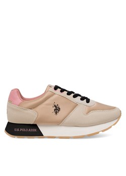 U.S. Polo Assn. Sneakersy KITTY002A Beżowy ze sklepu MODIVO w kategorii Buty sportowe damskie - zdjęcie 181139381