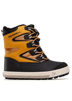 Merrell Śniegowce Snow Bank 3.0 Wtrpf MK265185 Czarny ze sklepu MODIVO w kategorii Buty zimowe dziecięce - zdjęcie 181139494