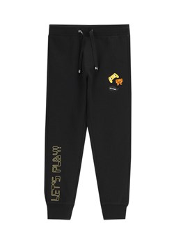 Coccodrillo Spodnie dresowe WC5122701GBK Czarny Regular Fit ze sklepu MODIVO w kategorii Spodnie chłopięce - zdjęcie 181139523