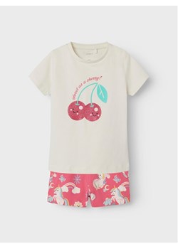 NAME IT Komplet t-shirt i spodenki Zucca 13226883 Kolorowy Regular Fit ze sklepu MODIVO w kategorii Komplety dziewczęce - zdjęcie 181139533