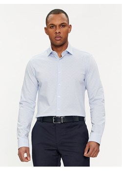 Michael Kors Koszula MK0DS01263 Błękitny Slim Fit ze sklepu MODIVO w kategorii Koszule męskie - zdjęcie 181139571
