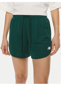 New Balance Szorty sportowe WS41510 Zielony Regular Fit ze sklepu MODIVO w kategorii Szorty - zdjęcie 181139630