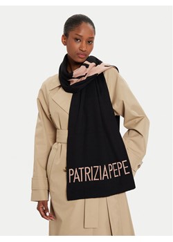 Patrizia Pepe Szalik 8F9239/A6B2-X1HM Czarny ze sklepu MODIVO w kategorii Szaliki i chusty damskie - zdjęcie 181139642