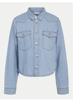 Noisy May Koszula jeansowa Selvi 27033010 Błękitny Regular Fit ze sklepu MODIVO w kategorii Koszule damskie - zdjęcie 181139700