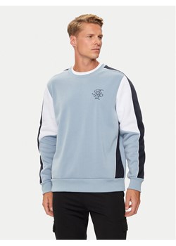 Brave Soul Bluza MSS-516MERJEM Niebieski Regular Fit ze sklepu MODIVO w kategorii Bluzy męskie - zdjęcie 181139731