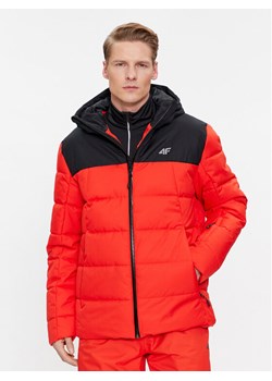 4F Kurtka narciarska 4FAW23TTJAM307 Czerwony Regular Fit ze sklepu MODIVO w kategorii Kurtki męskie - zdjęcie 181139732