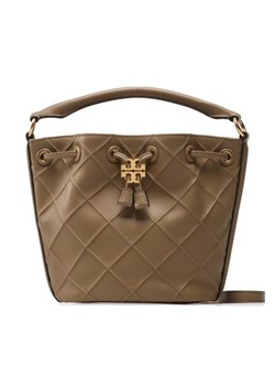 Tory Burch Torebka Fleming Soft Bucket Bag 142565 Brązowy ze sklepu MODIVO w kategorii Torebki worki - zdjęcie 181139862