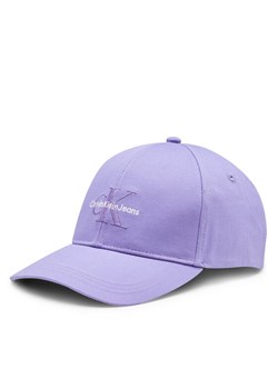 Calvin Klein Czapka z daszkiem Mono Logo Embro K60K612317 Fioletowy ze sklepu MODIVO w kategorii Czapki z daszkiem damskie - zdjęcie 181139871