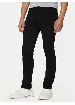 KARL LAGERFELD Jeansy 265840 543862 Czarny Slim Fit ze sklepu MODIVO w kategorii Jeansy męskie - zdjęcie 181140031