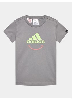adidas T-Shirt HR8141 Szary - id: 0000302305414 - marki adidas - 181140073 adidas T-Shirt HR8141 Szary ze sklepu MODIVO w kategorii T-shirty chłopięce - zdjęcie 181140073