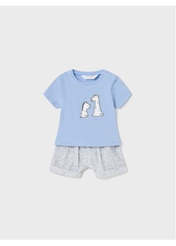 Mayoral Komplet t-shirt i spodenki 1253 Kolorowy ze sklepu MODIVO w kategorii Komplety niemowlęce - zdjęcie 181140144