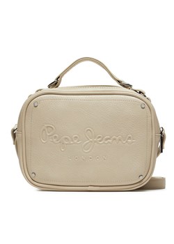 Pepe Jeans Torebka PL031563 Écru ze sklepu MODIVO w kategorii Listonoszki - zdjęcie 181140203