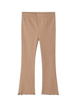 Mayoral Legginsy 3701 Beżowy Slim Fit ze sklepu MODIVO w kategorii Spodnie dziewczęce - zdjęcie 181140271