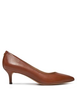 LAUREN RALPH LAUREN Szpilki 802940572002 Brązowy ze sklepu MODIVO w kategorii Czółenka - zdjęcie 181140363