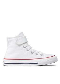 Converse Trampki Chuck Taylor All Star 1V Hi 372884C Biały ze sklepu MODIVO w kategorii Trampki dziecięce - zdjęcie 181140412