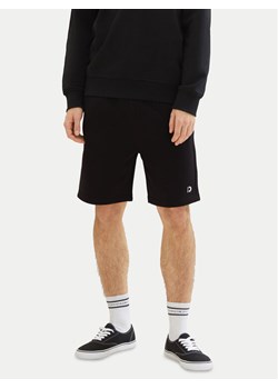 Tom Tailor Denim Szorty sportowe 1040931 Czarny Relaxed Fit ze sklepu MODIVO w kategorii Spodenki męskie - zdjęcie 181140661