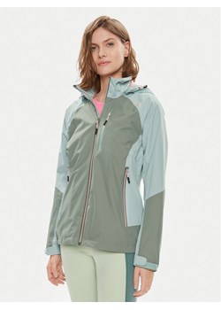 CMP Kurtka przeciwdeszczowa 34Z5116 Zielony Regular Fit ze sklepu MODIVO w kategorii Kurtki damskie - zdjęcie 181140672