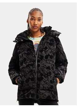 Desigual Kurtka puchowa 23WWEWB2 Czarny Regular Fit ze sklepu MODIVO w kategorii Kurtki damskie - zdjęcie 181140770