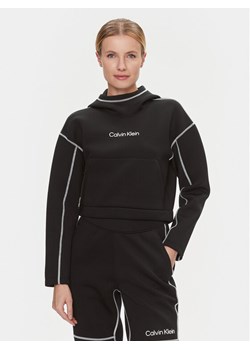 Calvin Klein Performance Bluza 00GWF3W325 Czarny Relaxed Fit ze sklepu MODIVO w kategorii Bluzy damskie - zdjęcie 181140783
