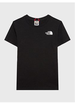 The North Face T-Shirt Simple Dome NF0A82EA Czarny Regular Fit ze sklepu MODIVO w kategorii T-shirty chłopięce - zdjęcie 181140874