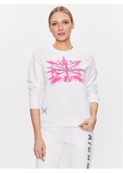 John Richmond Bluza UWP23010FE Biały Regular Fit ze sklepu MODIVO w kategorii Bluzy damskie - zdjęcie 181140912