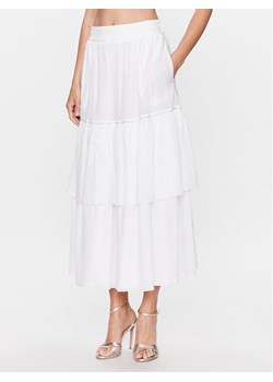 Peserico Spódnica midi P05255L1 Biały Regular Fit ze sklepu MODIVO w kategorii Spódnice - zdjęcie 181141120