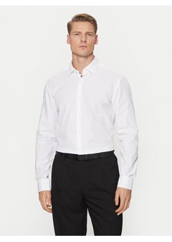 HUGO Koszula Koey 50534124 Biały Slim Fit ze sklepu MODIVO w kategorii Koszule męskie - zdjęcie 181141134